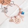 imageGraduation Gifts for Her 2024 Butterfly BraceletInspirational Bangle with 2024 Graduation Grad Cap Mantra Quote Spread Your Wings And Fly Graduation Bracelet College Graduation Gifts for Her 2024N  Rose Gold