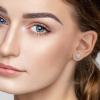 imageHeart Initial Stud Earrings for Girls  S925 Sterling Silver Post 14K Gold Plated Dainty Letter Earrings Hypoallergenic Little Initial Earrings for Women Girls Sensitive Girls EarringsA  Silver