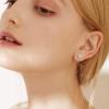 imageHeart Initial Stud Earrings for Girls  S925 Sterling Silver Post 14K Gold Plated Dainty Letter Earrings Hypoallergenic Little Initial Earrings for Women Girls Sensitive Girls EarringsR  Silver