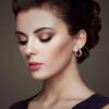 imageHoop Earrings for Women  14K Gold Plated Lightweight Chunky Open Hoops 316L Surgical Stainless Steel Post Thick Hoop Earrings GoldWhite GoldRose Gold Hoop Earrings for Women 202530405060mmRose Gold