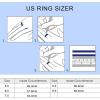imageTurandoss Moissanite Engagement Rings 2ct Brilliant D Color VVS1 Clarity Lab Created Diamond Ring 14K White Gold Plated Moissanite Rings Moissanite Promise Rings for Her Weddings Rings for Women 7