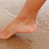 imageTurandoss Initial Ankle Bracelets for Women Trendy  14K Gold Plated Layered Bead Chain Ankle Bracelet Initial Ankle Bracelets Dainty Gold Initial Ankle Bracelets for Women Jewelry Gifts WaterproofE