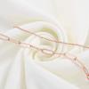 imageDainty Gold Bracelets for Women 14K Gold Filled Adjustable Layered Bracelet Cute Evil Eye Oval Chain Pearl Bar Turtle Gold Bracelets for Women JewelryBeads ChainOval chainRose Gold