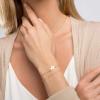 imageDainty Gold Bracelets for Women 14K Gold Filled Adjustable Layered Bracelet Cute Evil Eye Oval Chain Pearl Bar Turtle Gold Bracelets for Women JewelryDoveBeads Chain