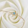 imageDainty Gold Bracelets for Women 14K Gold Filled Adjustable Layering Bracelet Cute Evil Eye Bracelet Gold Layered Chain Evil Eye Bracelets for Women Jewelry