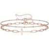 Beads Chain&Cross-Rose