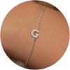 imageTurandoss Gold Initial Bracelets for Girls Women Jewelry Gifts  18k GoldSilver Plated Letter Initial Bracelet Dainty Gold Bracelets for Women Initial Bracelets for Teen Girls Gifts Trendy StuffSilver