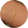 imageTurandoss Gold Initial Bracelets for Girls Women Jewelry Gifts  18k GoldSilver Plated Letter Initial Bracelet Dainty Gold Bracelets for Women Initial Bracelets for Teen Girls Gifts Trendy StuffGold