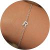 imageTurandoss Gold Initial Bracelets for Girls Women Jewelry Gifts  18k GoldSilver Plated Letter Initial Bracelet Dainty Gold Bracelets for Women Initial Bracelets for Teen Girls Gifts Trendy StuffSilver