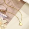 imageTurandoss Layered Gold Pearl Necklaces for Women  Initial Gold Necklaces for Women Dainty Gold Necklace Initial Gold Letter AZ Pendant Necklace Gold Jewelry for Women GiftsGold