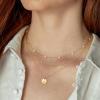 imageTurandoss Layered Gold Pearl Necklaces for Women  Initial Gold Necklaces for Women Dainty Gold Necklace Initial Gold Letter AZ Pendant Necklace Gold Jewelry for Women GiftsGold