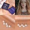 imageS925 Sterling Silver Disc Initial Necklaces for Women Hypoallergenic Round Disc Initial Pendant Letter Initial Pendant S925 Sterling Silver Initial Necklace for Women Jewelry GiftsO