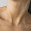 imageTurandoss Dainty Gold Choker Necklaces for Women  14K Gold Plated Handmade Medallion Snake Link Chain Cross Star Moon Adjustable Simple Choker Necklaces for Women JewelryDouble Chain