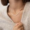 imageTurandoss Dainty Gold Choker Necklaces for Women  14K Gold Plated Handmade Medallion Snake Link Chain Cross Star Moon Adjustable Simple Choker Necklaces for Women JewelrySnake Chain4mm