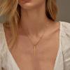 imageTurandoss Dainty Gold Choker Necklaces for Women  14K Gold Plated Handmade Medallion Snake Link Chain Cross Star Moon Adjustable Simple Choker Necklaces for Women JewelryLink ChainCross