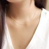 imageTurandoss Dainty Gold Choker Necklaces for Women  14K Gold Plated Handmade Medallion Snake Link Chain Cross Star Moon Adjustable Simple Choker Necklaces for Women JewelrySatellite