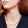 imageTurandoss Dainty Gold Choker Necklaces for Women  14K Gold Plated Handmade Medallion Snake Link Chain Cross Star Moon Adjustable Simple Choker Necklaces for Women JewelrySnake Chain4mm