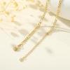 imageTurandoss Gold Chain Necklace for Women Trendy  Dainty 14K Real Gold Plated Cuban Necklace Snake Necklace Disc Chain Necklace Gold Multi Layered Paperclip Chain Necklace Gold Jewelry Gifts for WomenFigaro Chain