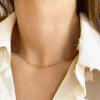 imageTurandoss Gold Chain Necklace for Women Trendy  Dainty 14K Real Gold Plated Cuban Necklace Snake Necklace Disc Chain Necklace Gold Multi Layered Paperclip Chain Necklace Gold Jewelry Gifts for WomenChoker Paperclip Chain