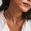 imageTurandoss Gold Chain Necklace for Women Trendy  Dainty 14K Real Gold Plated Cuban Necklace Snake Necklace Disc Chain Necklace Gold Multi Layered Paperclip Chain Necklace Gold Jewelry Gifts for WomenChoker Paperclip Chain