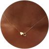 imageTurandoss Gold Heart Initial Necklace for Women 18K Real Gold Plated Heart Initial AZ Necklace Dainty Heart Necklaces Tiny Gold Initial Necklaces Birthday Gifts for Women Girls JewelryGold