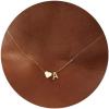 imageTurandoss Gold Heart Initial Necklace for Women 18K Real Gold Plated Heart Initial AZ Necklace Dainty Heart Necklaces Tiny Gold Initial Necklaces Birthday Gifts for Women Girls JewelryGold