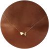 imageTurandoss Gold Heart Initial Necklace for Women 18K Real Gold Plated Heart Initial AZ Necklace Dainty Heart Necklaces Tiny Gold Initial Necklaces Birthday Gifts for Women Girls JewelryGold