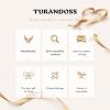 imageTurandoss Personalized Bubble Letter Necklace  Layered Gold Initial Tiny Small Pendent Necklaces for Women Dainty Gold Initial Choker Paperclip Chain Necklace Gold Jewelry for Women GiftsSilver