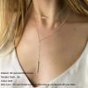 imageTurandoss Dainty Layered Choker Necklace Handmade 14K Gold Plated Y Pendant Necklace Multilayer Bar Disc Necklace Adjustable Layering Choker Necklaces for Women2PCS  PearlsBar
