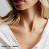 imageTurandoss Dainty Layered Choker Necklace Handmade 14K Gold Plated Y Pendant Necklace Multilayer Bar Disc Necklace Adjustable Layering Choker Necklaces for Women2PCS  PearlsCircle