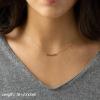 imageTurandoss Dainty Layered Choker Necklace Handmade 14K Gold Plated Y Pendant Necklace Multilayer Bar Disc Necklace Adjustable Layering Choker Necklaces for Women3PCS  PearlCurved BarBar