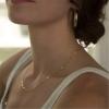 imageTurandoss Dainty Layered Choker Necklace Handmade 14K Gold Plated Y Pendant Necklace Multilayer Bar Disc Necklace Adjustable Layering Choker Necklaces for Women3PCS  Link ChainBeads ChainCZ Evil Eye