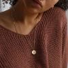imageTurandoss Gold Layered Necklaces for Women  14K Gold Plated Handmade Multilayer Bar Pearls Coin Disc Moon Butterfly Medallion Adjustable Dainty Layered Choker Necklaces for Women Jewelry2PCS  ChainSunbeam