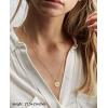 imageTurandoss Gold Layered Necklaces for Women  14K Gold Plated Handmade Multilayer Bar Pearls Coin Disc Moon Butterfly Medallion Adjustable Dainty Layered Choker Necklaces for Women Jewelry4PCS  StarBarSunBar