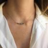 imageTurandoss Gold Layered Necklaces for Women  14K Gold Plated Handmade Multilayer Bar Pearls Coin Disc Moon Butterfly Medallion Adjustable Dainty Layered Choker Necklaces for Women Jewelry3 Layered Necklace  CZ TriangleBeadsOpal
