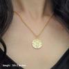 imageTurandoss Gold Layered Necklaces for Women  14K Gold Plated Handmade Multilayer Bar Pearls Coin Disc Moon Butterfly Medallion Adjustable Dainty Layered Choker Necklaces for Women Jewelry2PCS  Small BeeBig Bee
