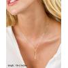 imageTurandoss Gold Layered Necklaces for Women  14K Gold Plated Handmade Multilayer Bar Pearls Coin Disc Moon Butterfly Medallion Adjustable Dainty Layered Choker Necklaces for Women Jewelry4PCS  StarBarSunBar