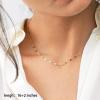 imageTurandoss Gold Layered Necklaces for Women  14K Gold Plated Handmade Multilayer Bar Pearls Coin Disc Moon Butterfly Medallion Adjustable Dainty Layered Choker Necklaces for Women Jewelry3PCS  Link ChainBarHammered Disc