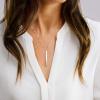 imageTurandoss Gold Layered Necklaces for Women  14K Gold Plated Handmade Multilayer Bar Pearls Coin Disc Moon Butterfly Medallion Adjustable Dainty Layered Choker Necklaces for Women Jewelry4PCS  StarBarSunBar