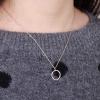 imageTurandoss Gold Layered Necklaces for Women  14K Gold Plated Handmade Multilayer Bar Pearls Coin Disc Moon Butterfly Medallion Adjustable Dainty Layered Choker Necklaces for Women Jewelry3PCS  Rose Gold New MoonFull MoonCrescent Moon
