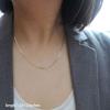 imageTurandoss Gold Layered Necklaces for Women  14K Gold Plated Handmade Multilayer Bar Pearls Coin Disc Moon Butterfly Medallion Adjustable Dainty Layered Choker Necklaces for Women Jewelry2PCS  ChainSunbeam