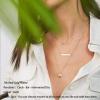 imageTurandoss Gold Layered Necklaces for Women  14K Gold Plated Handmade Multilayer Bar Pearls Coin Disc Moon Butterfly Medallion Adjustable Dainty Layered Choker Necklaces for Women Jewelry3PCS  Link ChainBarHammered Disc