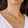 imageTurandoss Gold Paperclip Chain Necklace for Women 14K Gold Plated Dainty Paperclip Link Chain Necklace Medallion Evil Eye Star Lightning Heart Butterfly Oval Link Paperclip Chain Necklaces for WomenHeart Lock