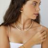 imageTurandoss Gold Paperclip Chain Necklace for Women 14K Gold Plated Dainty Paperclip Link Chain Necklace Medallion Evil Eye Star Lightning Heart Butterfly Oval Link Paperclip Chain Necklaces for WomenPaperclip ChainHerringbone Chain