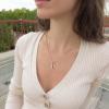 imageTurandoss Gold Paperclip Chain Necklace for Women 14K Gold Plated Dainty Paperclip Link Chain Necklace Medallion Evil Eye Star Lightning Heart Butterfly Oval Link Paperclip Chain Necklaces for WomenHeart Lock