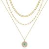 3PCS - Snake Chain&Link Chain&Evil Eye