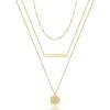 3PCS - Chain&Bar&Hammered Disc