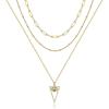 3PCS - Link Chain&Beads Chain&Evil Eye