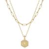 2PCS - A - Papercilp Chain&Hexagon