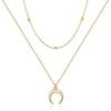 2PCS - Chain&Crescent